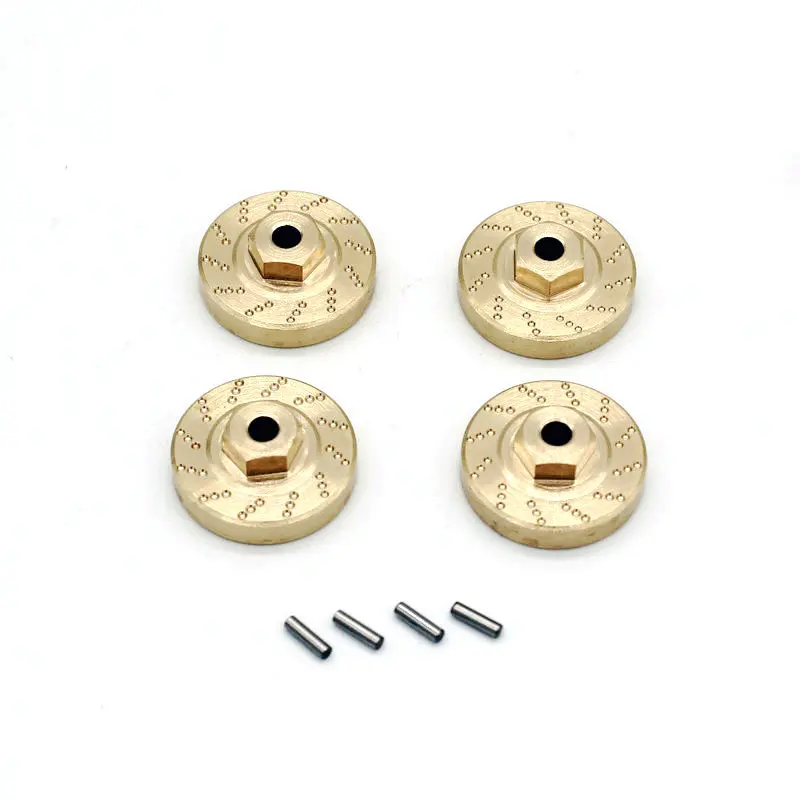 

Axial SCX24 90081RC Remote Control Car Metal PO Fittings Brass Counterweight Hexagonal 7mm Coupler
