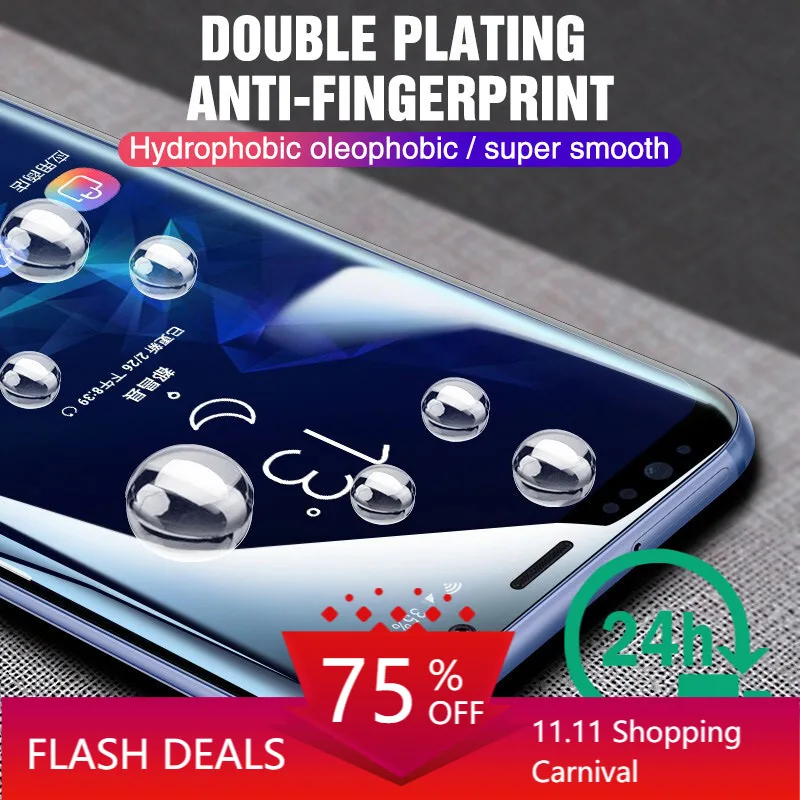 

2pcs For Oppo Realme C21 Hydrogel Film RealmeC21 RMX3201 Realmy Realmi C 21 Curved Cover Protective Screen Protector Not Glass