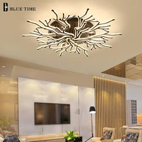 acrylic led ceiling lights for living room bedroom dining room lustres surface mount led ceiling lamp indoor lighting fixtures