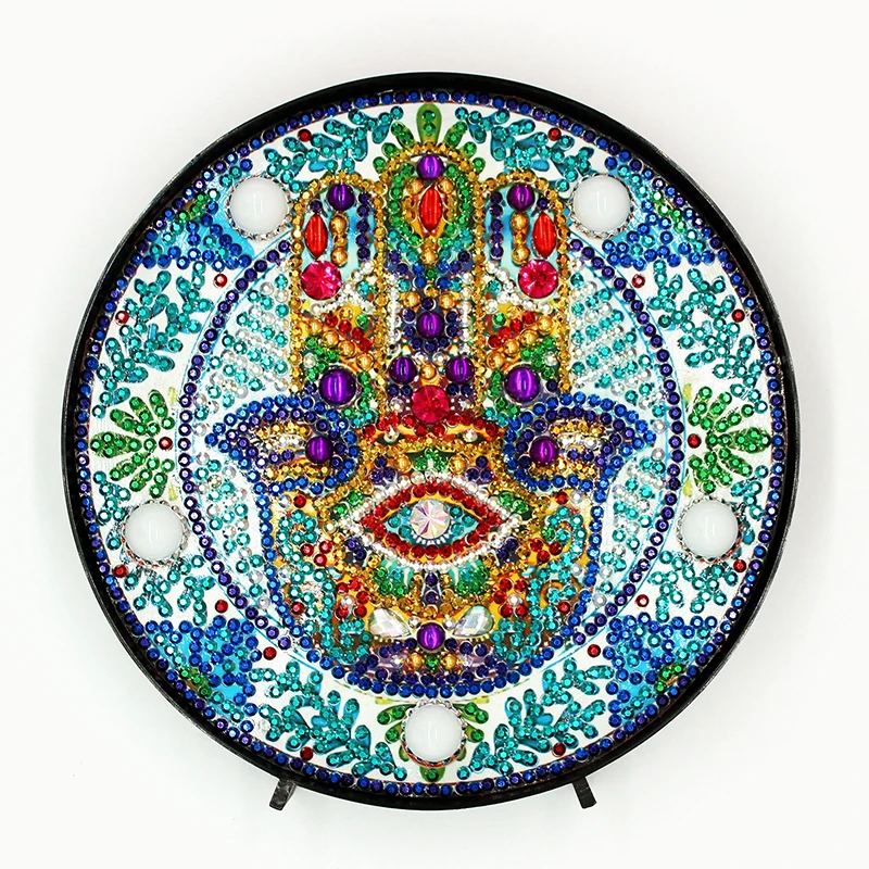 

ZhuiStar Diamond Painting LED Lamp Light 5D Diamond Embroidery Sale Landscape DIY Diamond Mosaic Christmas Gift Craft