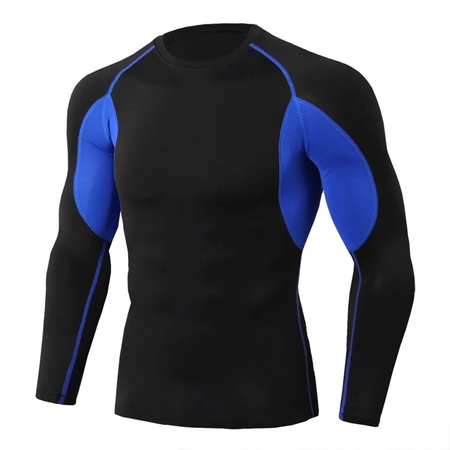 

Long sleeve T-shirt men's running shirt
