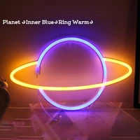 led neon night light planet cloud 520 valentines day wall art sign birthday gift hanging led neon lamp holiday lighting