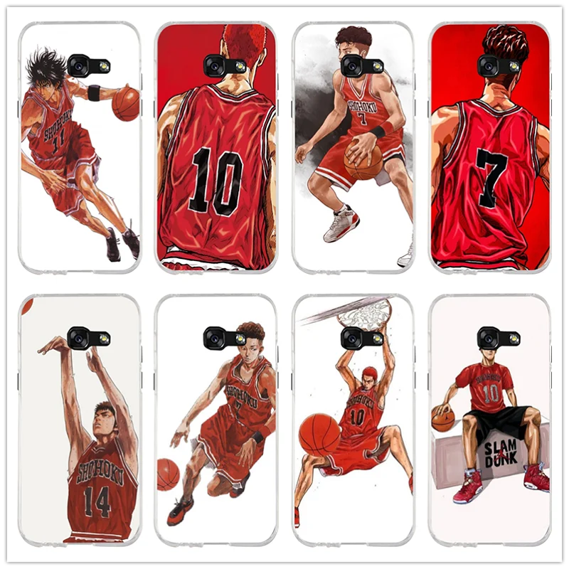 Мягкий силиконовый чехол из тпу с рисунком аниме Slam Dunk Kuroko для Samsung Galaxy A3 A5 A7 J5 J7 J3