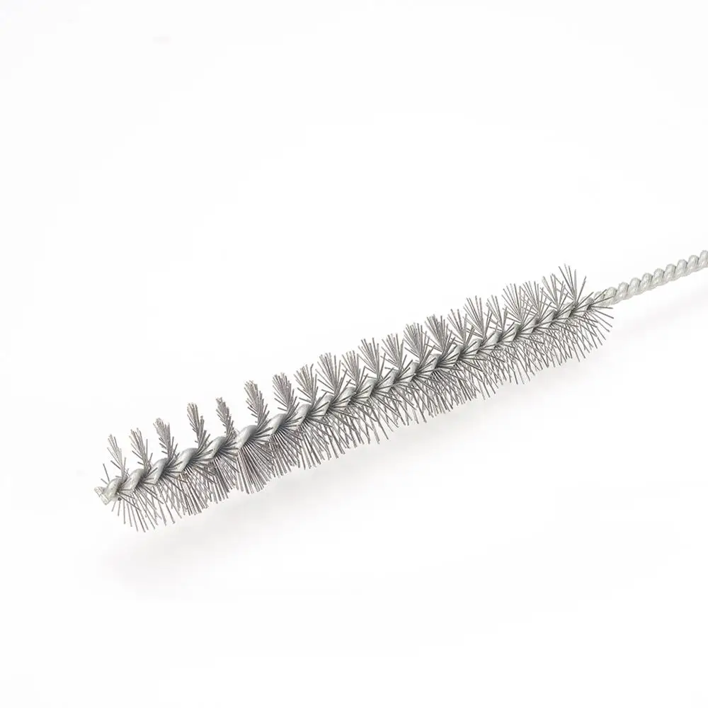 New 2~10pcs 2cm Diameter Wire Tube Brush 0.3mm Steel Thickness Cleaning 30cm Total Length Hand Tool Metal Handle | Инструменты