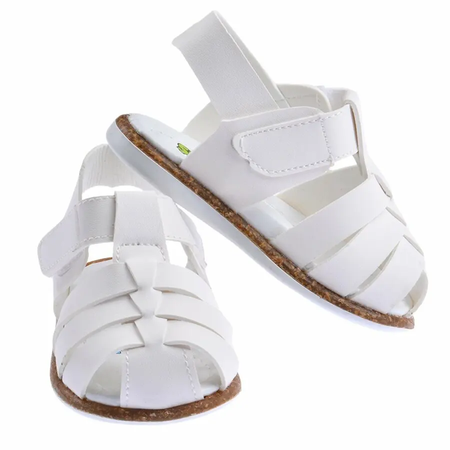 

Kids Sandals Cute Bebe Kiko Lf 2321-29 Orthopedic Size First Step Sandals Slippers White