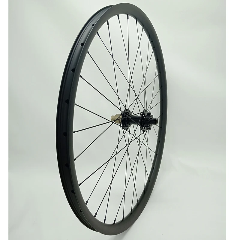 29er Углеродные колеса 1380g сверхлегкие 34x30 мм mtb колесные диски бескамерные