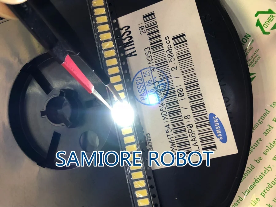 Для SAMSUNG LED LCD подсветка ТВ применение Средняя мощность 0 5 Вт 3В 5630 холодный белый