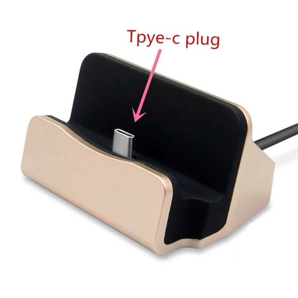 USB зарядное устройство для мобильного телефона док-станция зарядная станция для мобильного телефона настольная база для Android/type-C