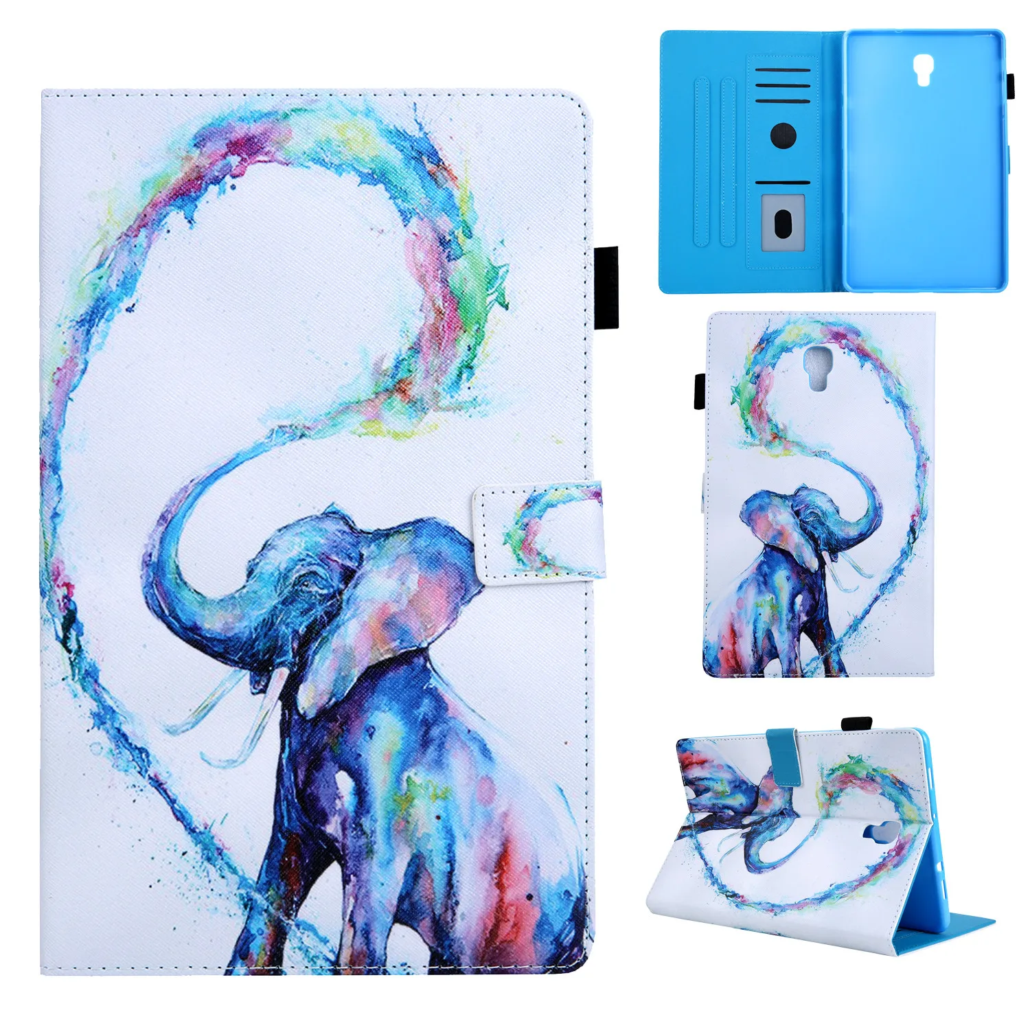 Чехол-книжка для Samsung Galaxy Tab A 10 5 2018 T590 SM-T595 с изображением собаки слона Совы из