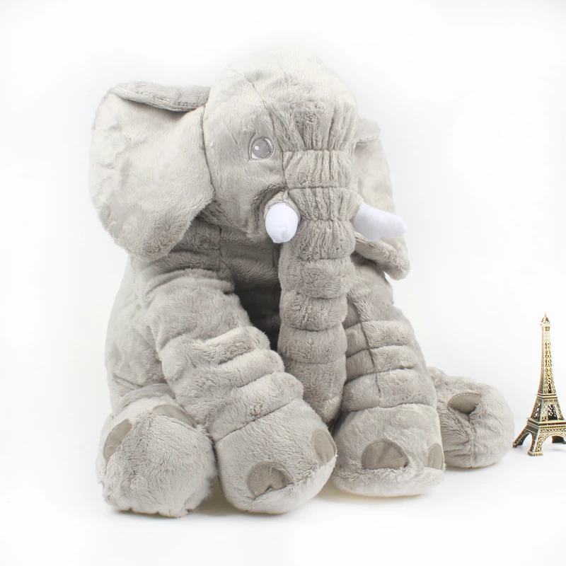 Drop Shipping Plush Elephant Toys Soft Stuffed Pillow Baby Appease Doll Kids Boys and Girls Gift Room Decor | Игрушки и хобби