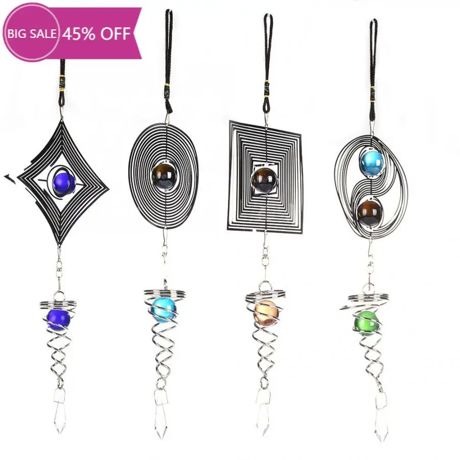 

Outdoor Wind Chime Metal Rotating Wind Chime Hanging Door Decoration Creative Birthday Bedroom Balcony Decoration Pendant