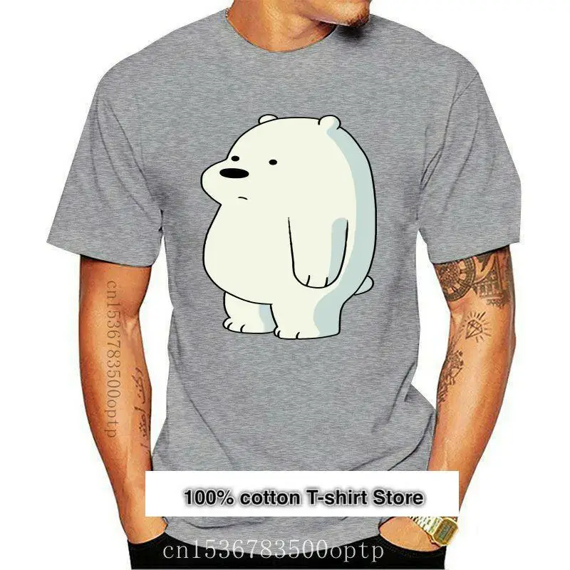 

Camiseta de The Bare Bears para hombre, Camisa cómoda y Funky, 100% algodón, nueva