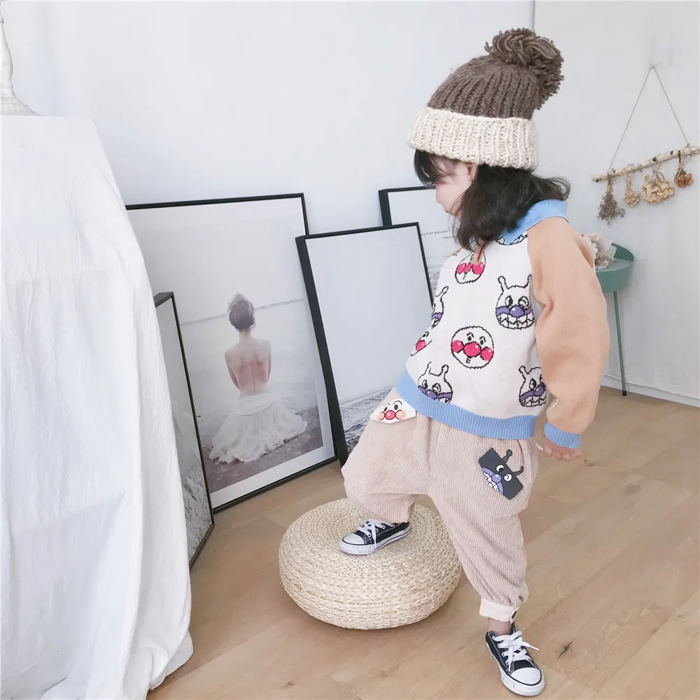 Tonytaobaby/зимняя одежда; новые бархатные штаны с карманами для маленьких мальчиков и девочек; штаны для мальчиков; детские штаны