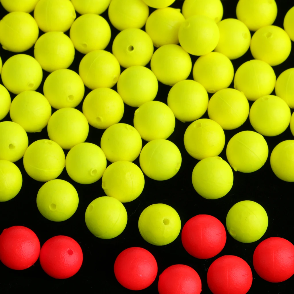 

100x Float Bobber Floating Foam Indicator Attack Tackle Accessories