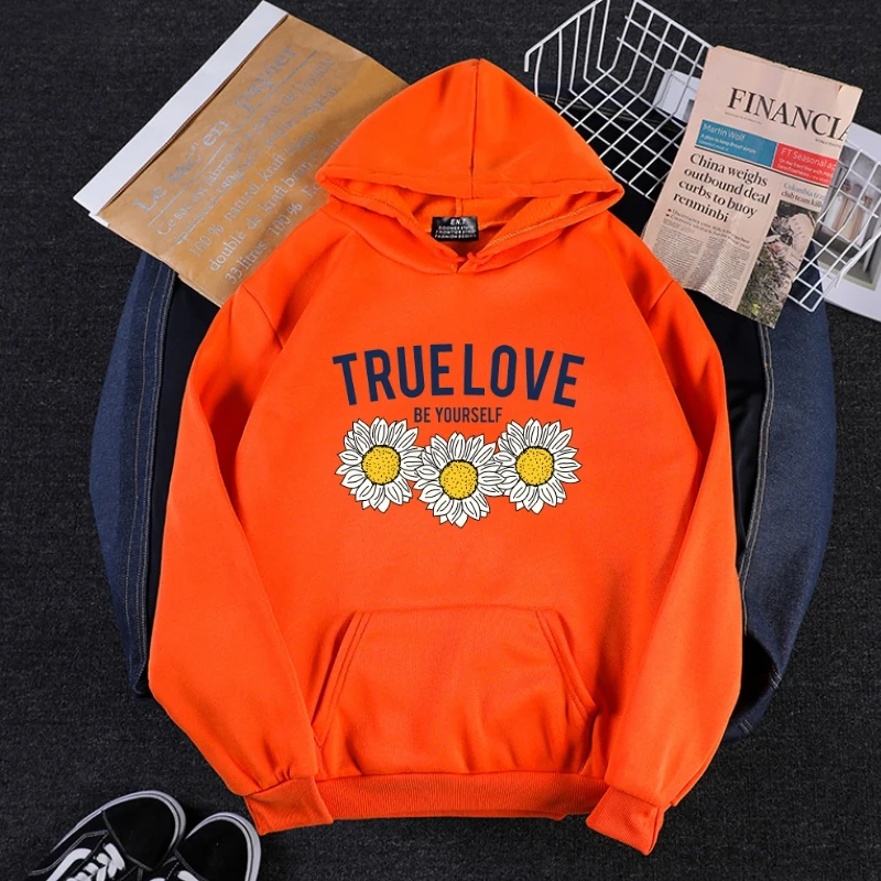 

Kawaii Harajuku Letter Floral Printed Tops Hoodie Women Ullzang Cute Korean Style Sweatshirt 90s Fashion Graphic Hoody Female