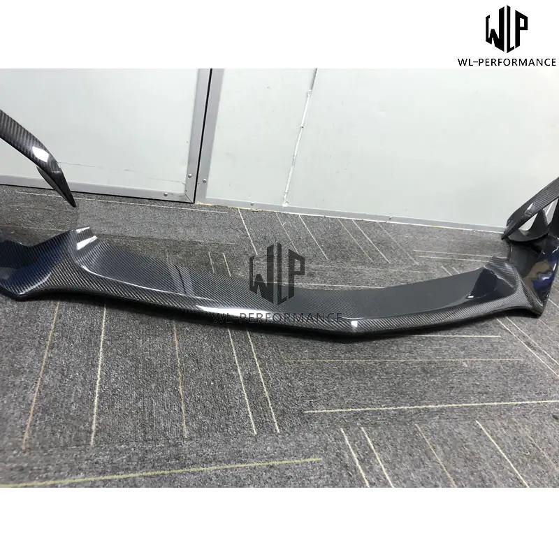 Разветвитель переднего бампера AMG GT R из углеродного волокна для Mercedes Benz GTS