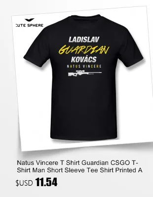 Natus Vincere, футболка Guardian CSGO, Мужская футболка с коротким рукавом, футболка с принтом, потрясающая Повседневная футболка, плюс размер