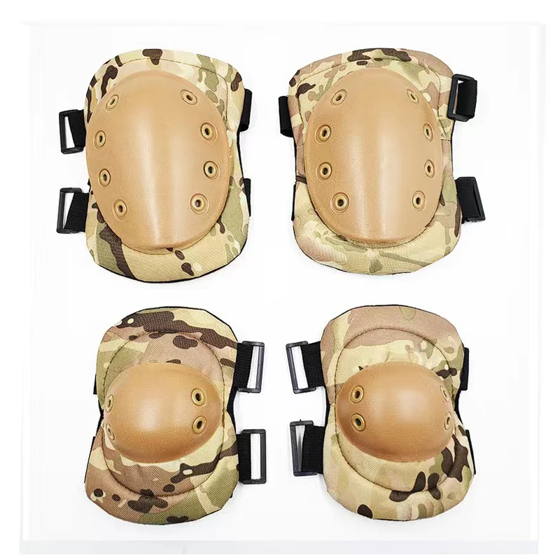 Набор защитных налокотников для взрослых тактическая Боевая защита колена и