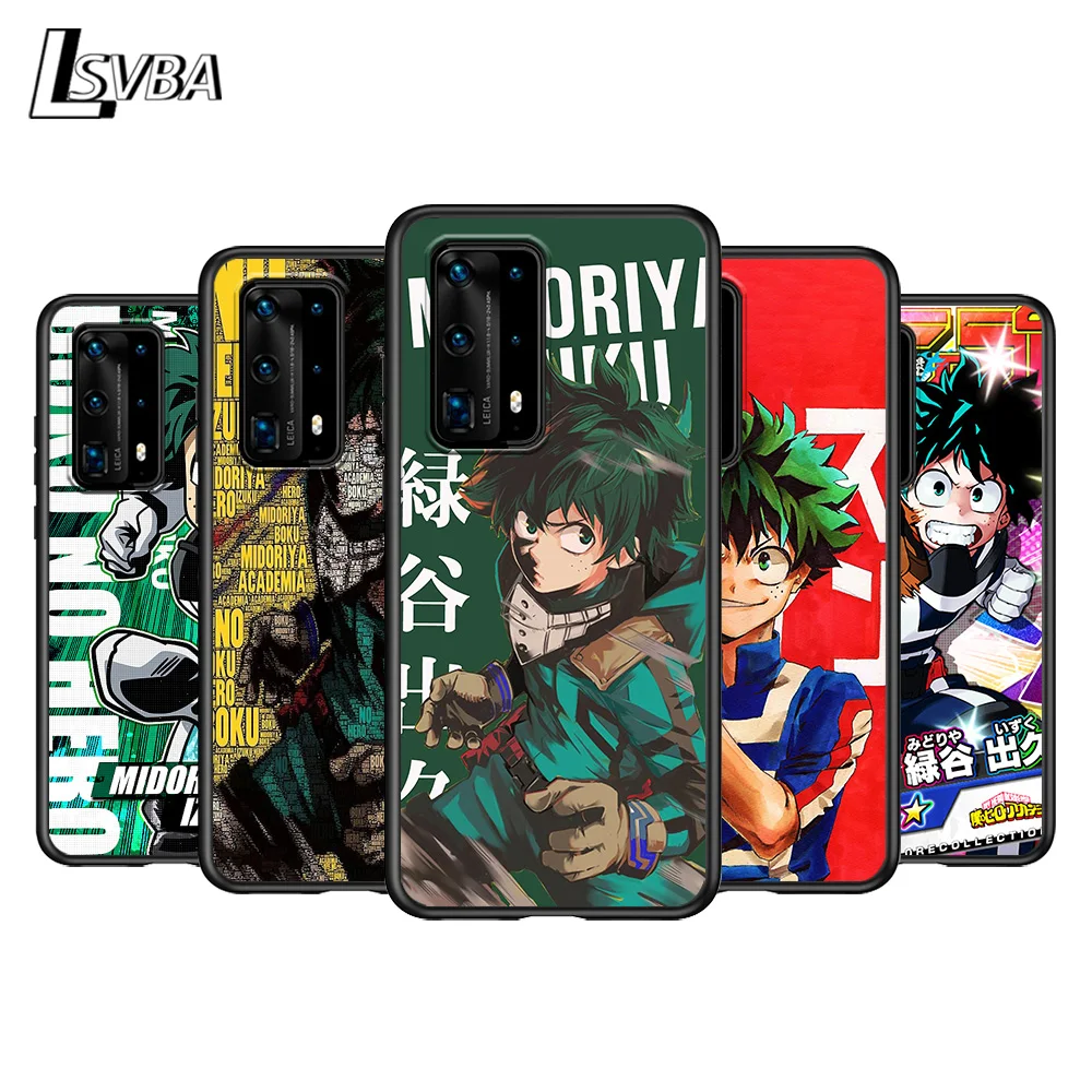 

My Hero Academia For Huawei P Smasrt 2018 2019 2020 2021 Smart S/Z Smart Plus Smart Pro Black Soft Cover Phone Case