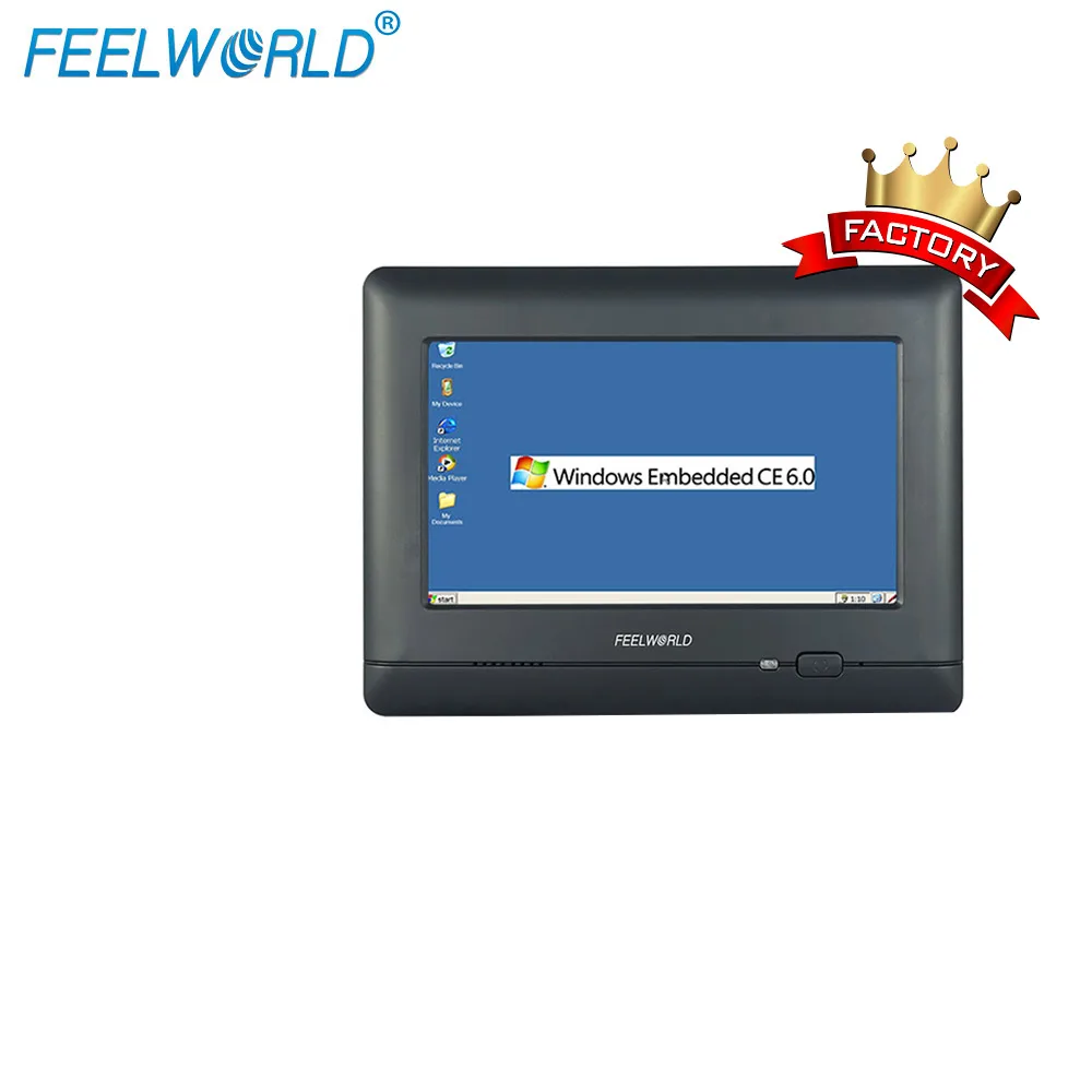 

Feelworld 800*480 7 inch pc embedded monitor with Wince6.0 os