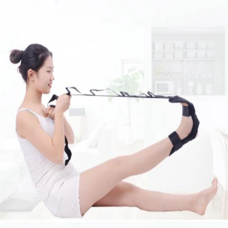 

Stretching with Yoga Stretching with Auxiliary Ligament Ankle Stretcher with Yoga Fitness Training Equipment