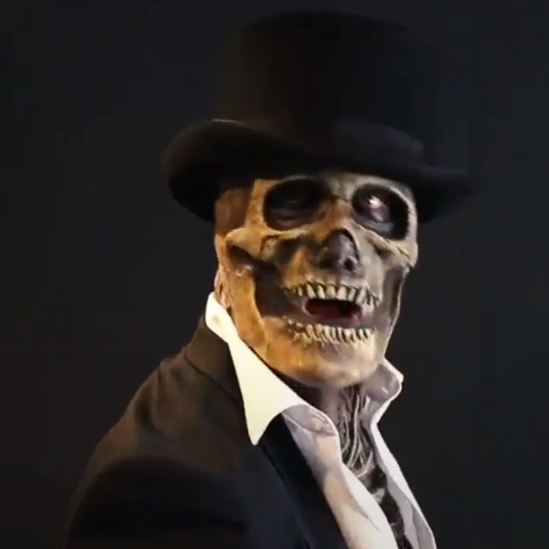 

The Creppy Skeleton Biochemical Mask Cosplay Horror Skull Halloween Latex Masks Costume Props