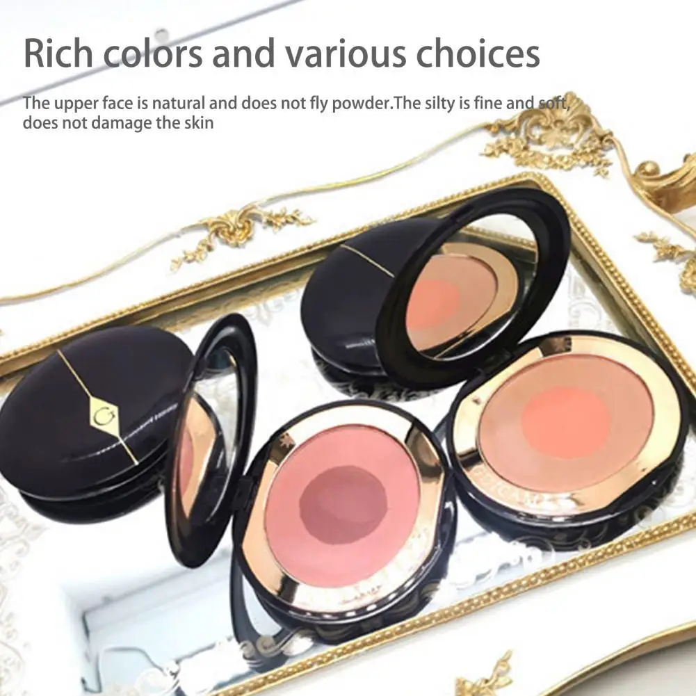 

Face Blush palette Natural pink cheek waterproof long lasting silky orange powder professional blush maquiagem