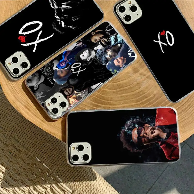 

YNDFCNB The Weeknd XO Phone Case for iphone 13 11 12 13 mini pro XS MAX 8 7 6 6S Plus X 5S SE 2020 XR case