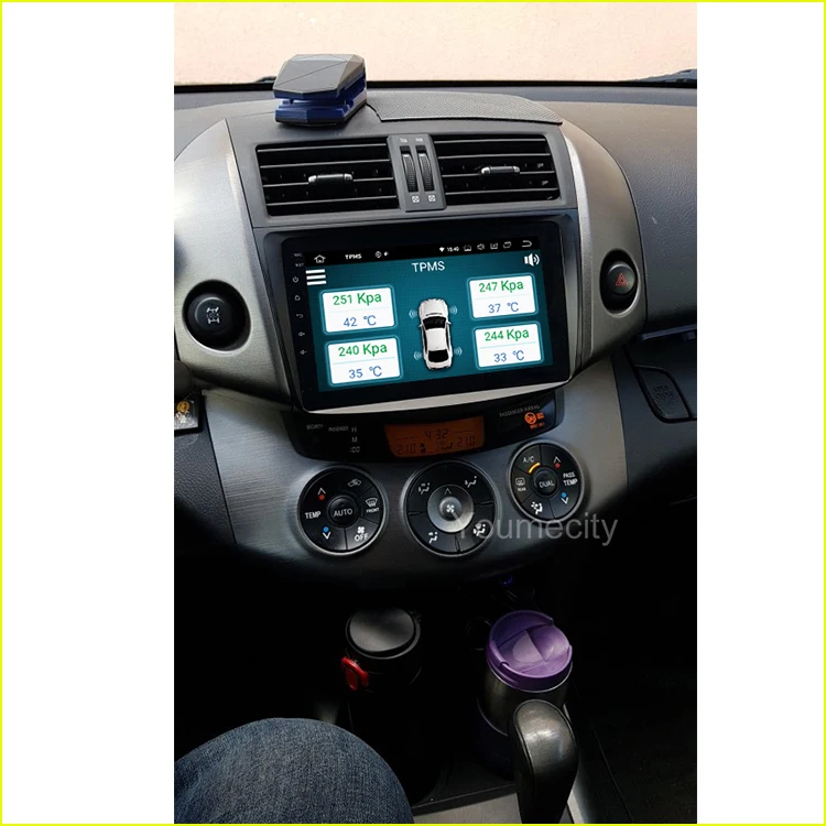 Автомобильный DVD для Toyota Old RAV4 Аудио Видео Стерео gps Радио RDS Wifi 2006-2012 1024*600 HD экран 2Din Android 9,0 Carplay TPMS