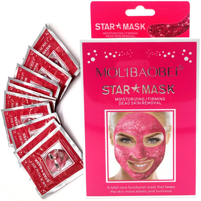 1 шт. звездная маска для удаления черных точек на лице|Средства ухода и маски| |