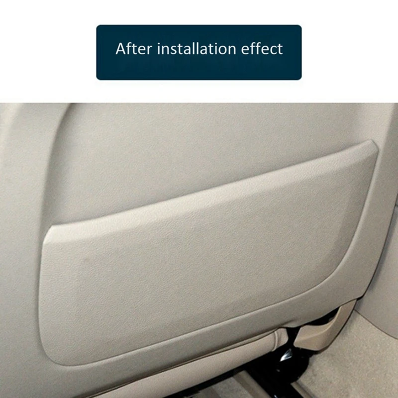 

2set LHD RHD Car Seat Back Panel Part Cover Replacement For-BMW F10 F01 F02 5 Series GT 7 Series(Black&Beige)