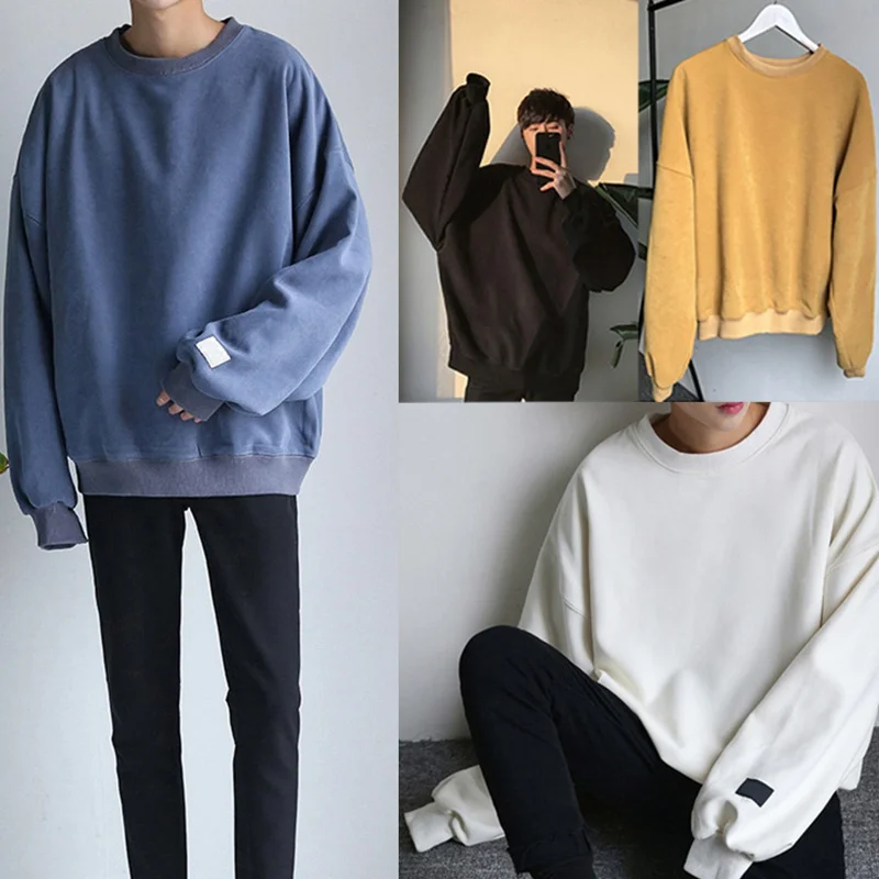 

Fashion solid hoodies sweatshirt Design Blue Men and women Long Sleeve Hip Hop Hoodies to Streetwear Harajuku clothes H9