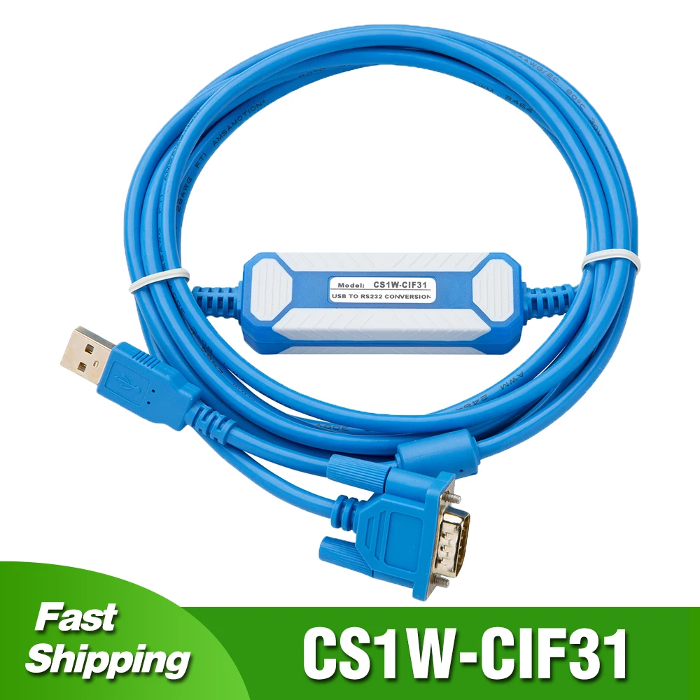 CS1W-CIF31 USB-CIF31 Omron USB Switch Serial to R232 Programming Cable USB-RS232 Optical Isolation Adapter Converter Line | Электроника