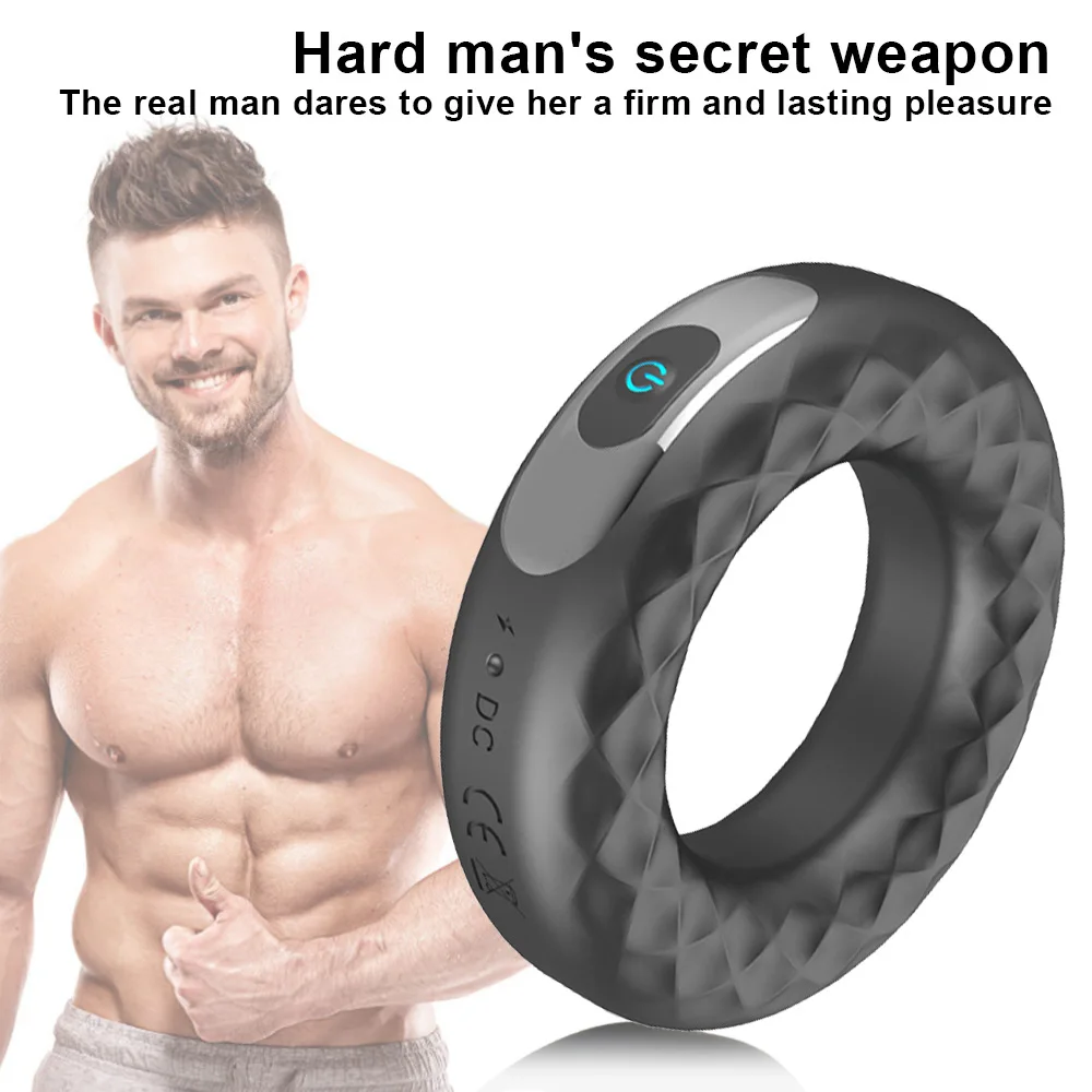 

Sex Vibrating Penis Cock Ring, Sex Toys for Men and Couples clit Stimulator with 10 Modes Vibration, Penis Vagina clit Stimulato