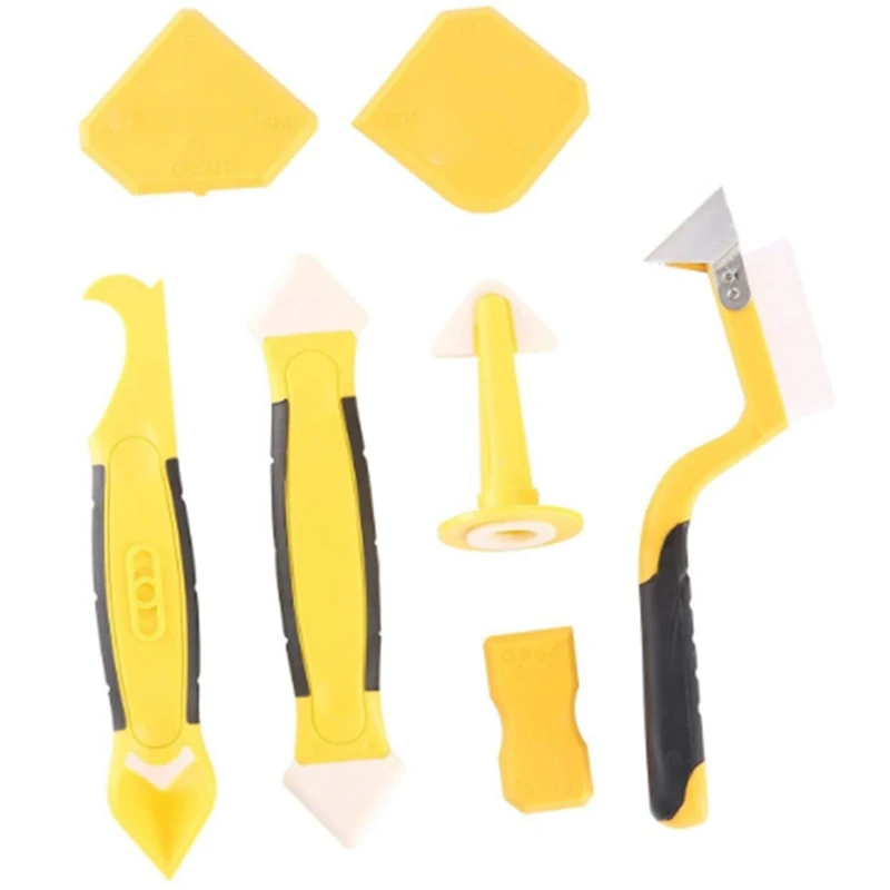 Набор инструментов для нарезки Желтый силиконовый герметик отделочный и