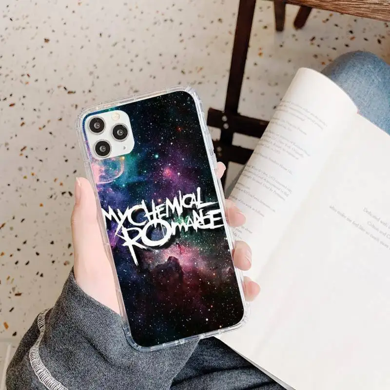 

My Chemical Romance shell Phone Case Transparent soft For iphone 5 5s 5c se 6 6s 7 8 11 12 plus mini x xs xr pro max