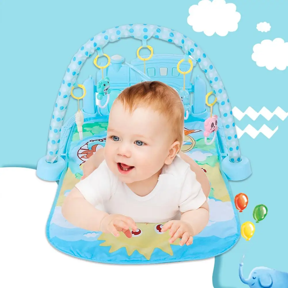 Детский тренажерный зал Младенческая музыкальная педаль фортепиано детский