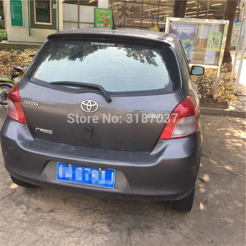 Чехол для багажника Toyota Yaris 2006-2011 из АБС-пластика Неокрашенный