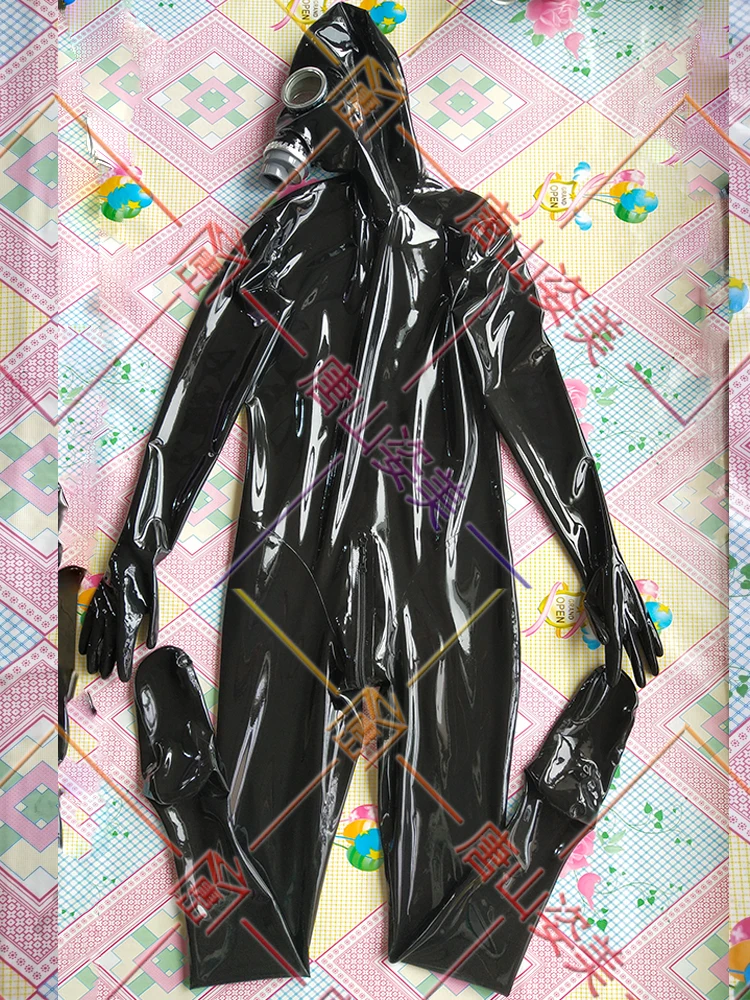 Латексный комбинезон с полным покрытием противогаз полный на заказ |