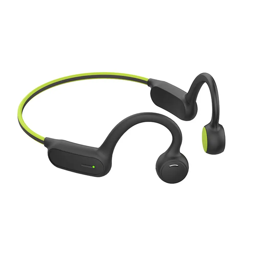 

Bluetooth-наушники, Беспроводная Гарнитура костной проводимости, водонепроницаемая, новинка 2021, для бега, спорта, MP3 для Iphone, Xiaomi, Huawei