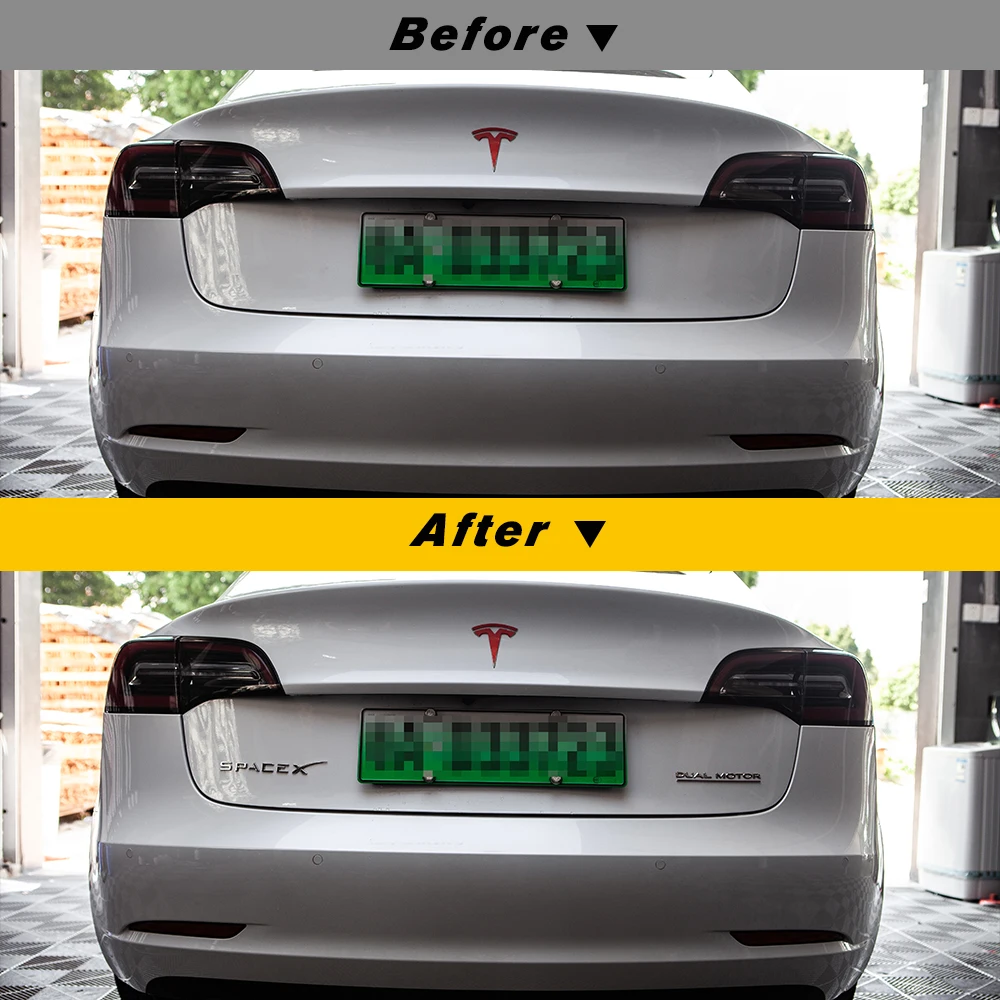 Heenvn новая космическая X Стикеры для Tesla модель 3 2021 аксессуары письма хвост ярлык с