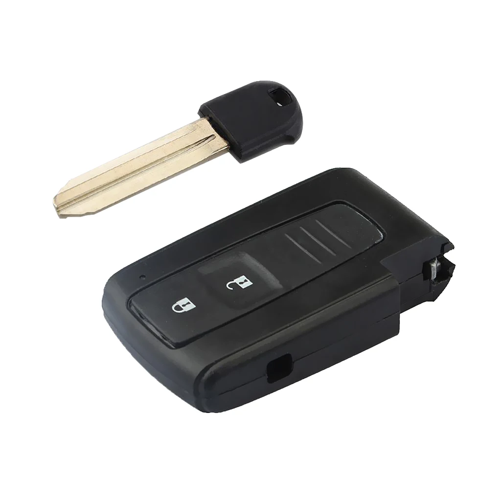 2 кнопочный дистанционный смарт брелок чехол с незарезанной пустой для Toyota Prius 2004