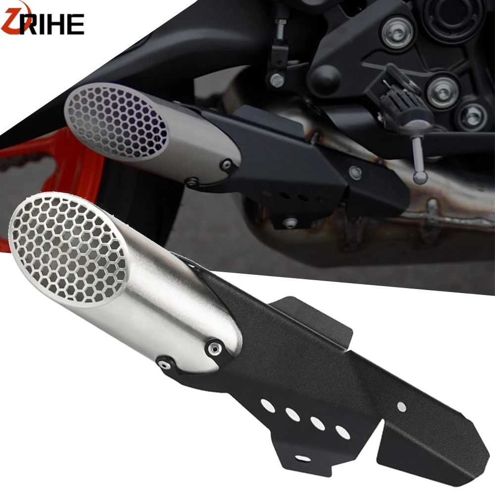 

Выхлопная труба для мотоцикла YAMAHA MT-07 2013-2021 2020 2019 глушитель выхлопной трубы MT07 Обложка для выхлопной трубы мотоцикла в стиле клетки MT 07 трасс...