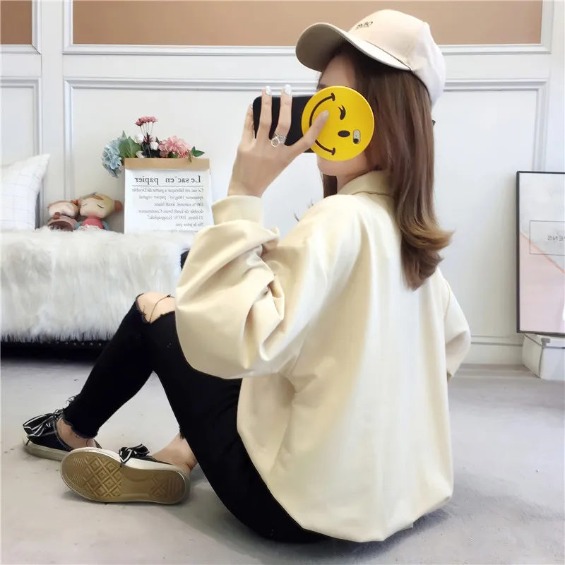 

White Basic Long Sleeve Womens Tshirt Casual Black Fashion Sweet T Shirt Ladies Fashion Korean Tee Shirt Spring Autumn T-shirt