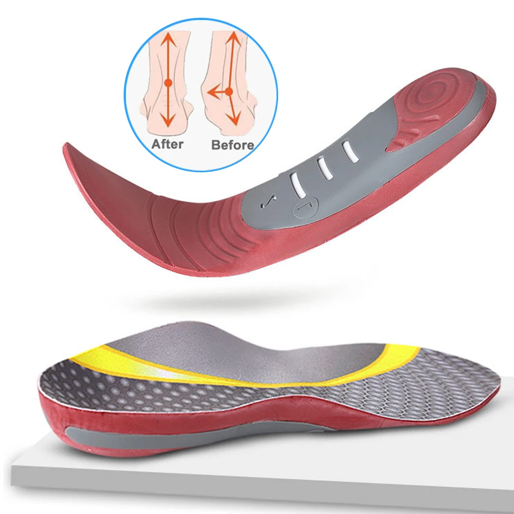 Best Orthotic Insoles arch support Flatfoot Orthopedic Insoles for feet  Health Shoe Sole insert Pad for Sport Damping Cushion