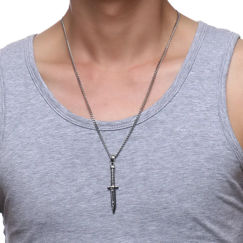 

FXM stainless steel necklace hot sell man woman 58mm Swiss Army knife color gift women Korea style lover free ship