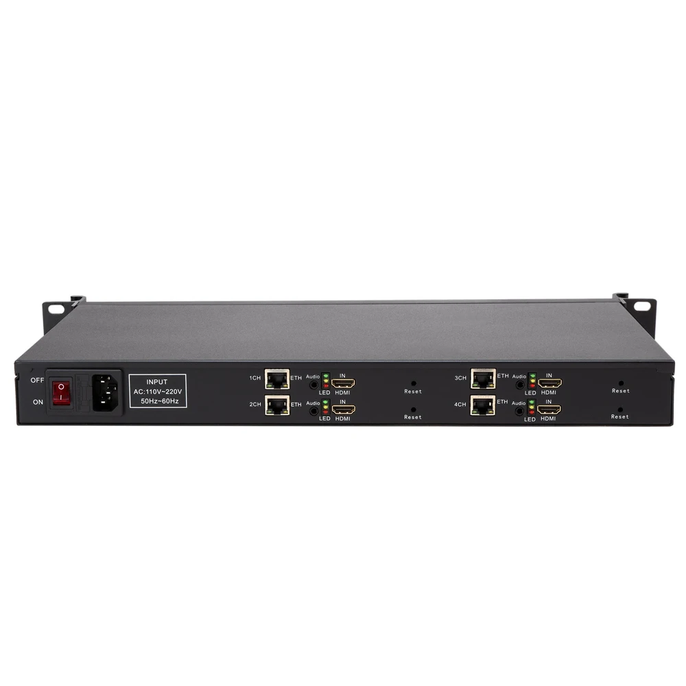 Кодировщик HWCODEC H5414 H264 H265 HEVC 4CH HDMI кодировщик IPTV 1080P RTMP RTSP для Facebook YouTube tвич|Теле- и