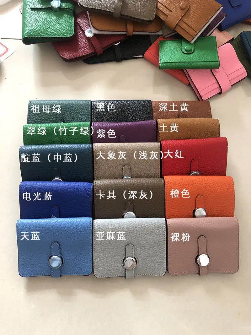 9 цветов кошельки из натуральной кожи модная маленькая сумка для денег Роскошный