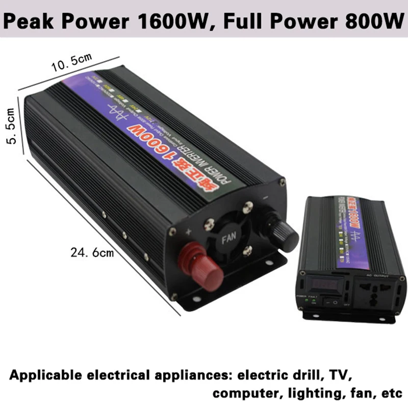 Фото Чистая Синусоидальная волна инвертор постоянного тока 12v 24v к переменному току 220v Чистая Синусоидальная волна инвертор постоянного тока 12v 24v к переменному току 220v
