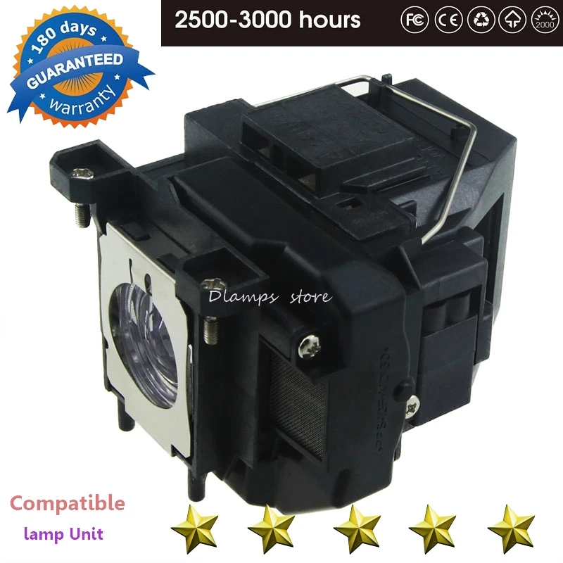 Replacement lamp for ELPLP67 V13H010L67 Projector Lamp epson EB-S02 EB-W02 EB-W12 EB-X14 EB-W16 eb-s11 H432B With Housing | Электроника